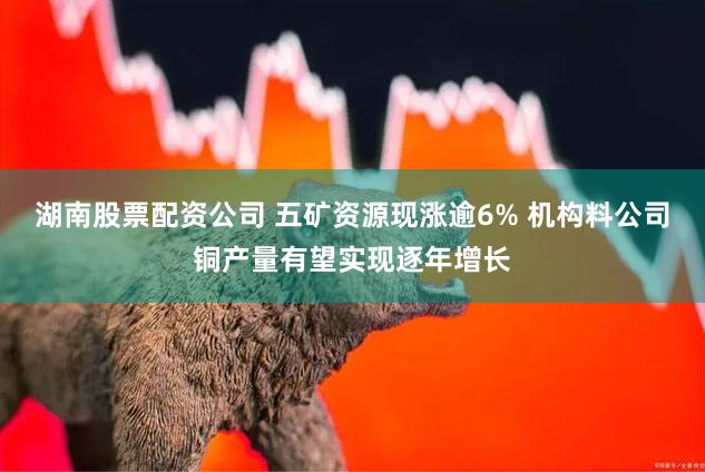 湖南股票配资公司 五矿资源现涨逾6% 机构料公司铜产量有望实现逐年增长